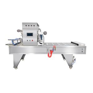 Автоматический запайщик лотков с функцией вакуумной газации и обрезкой по контуру FA-450 Foodatlas 