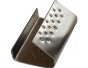 Замок металлический с внутренной пуклей (для полипропиленовой ленты) PP-16 (0,5) цинк матовый