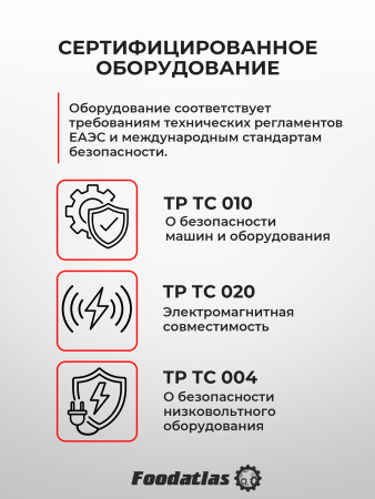 Машина тестомесильная HDM(H)-15 Foodatlas (220V)